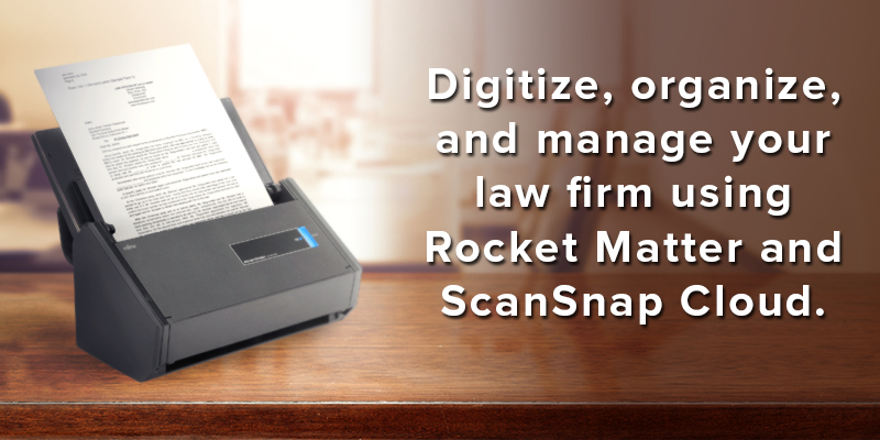 Paperless law office scanner