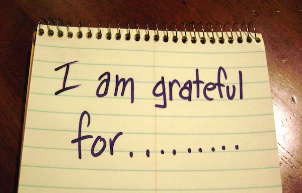 Thankfulness and gratitude is good for you.