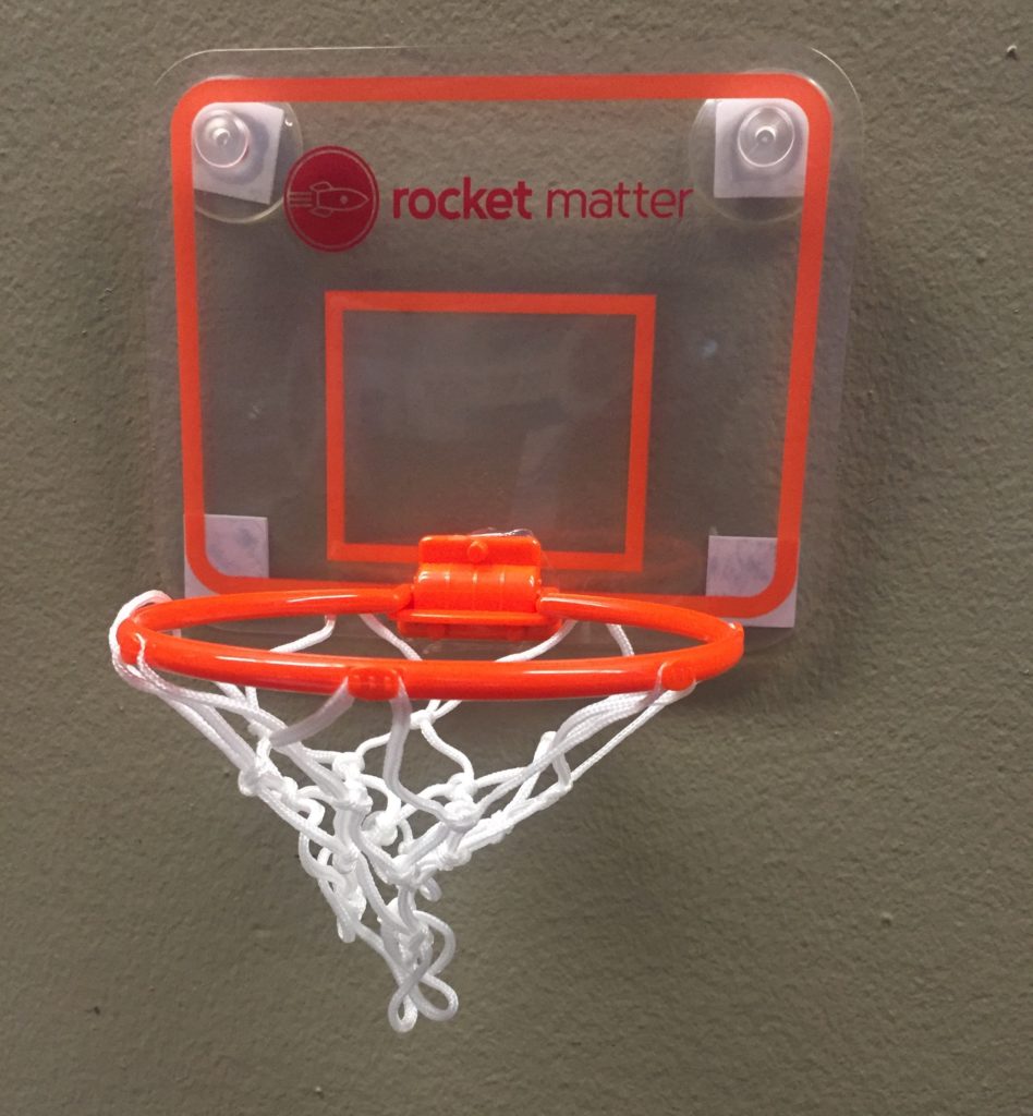 Rocket Matter basketball hoop